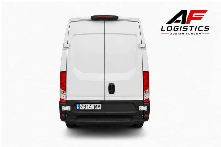 Puertas traseras de carga del furgón Iveco L4